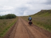 Packed nature road